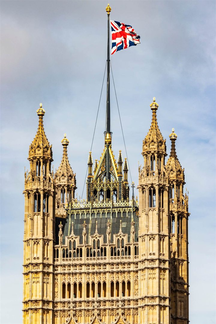 The Palace of Westminster, London, where UK tax rates are set
